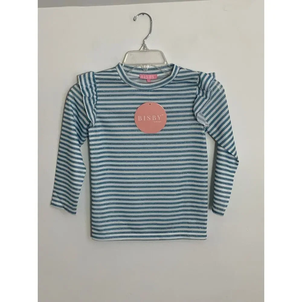 Bisby Icicle Stripe‎ Sadie Top NWT size 14